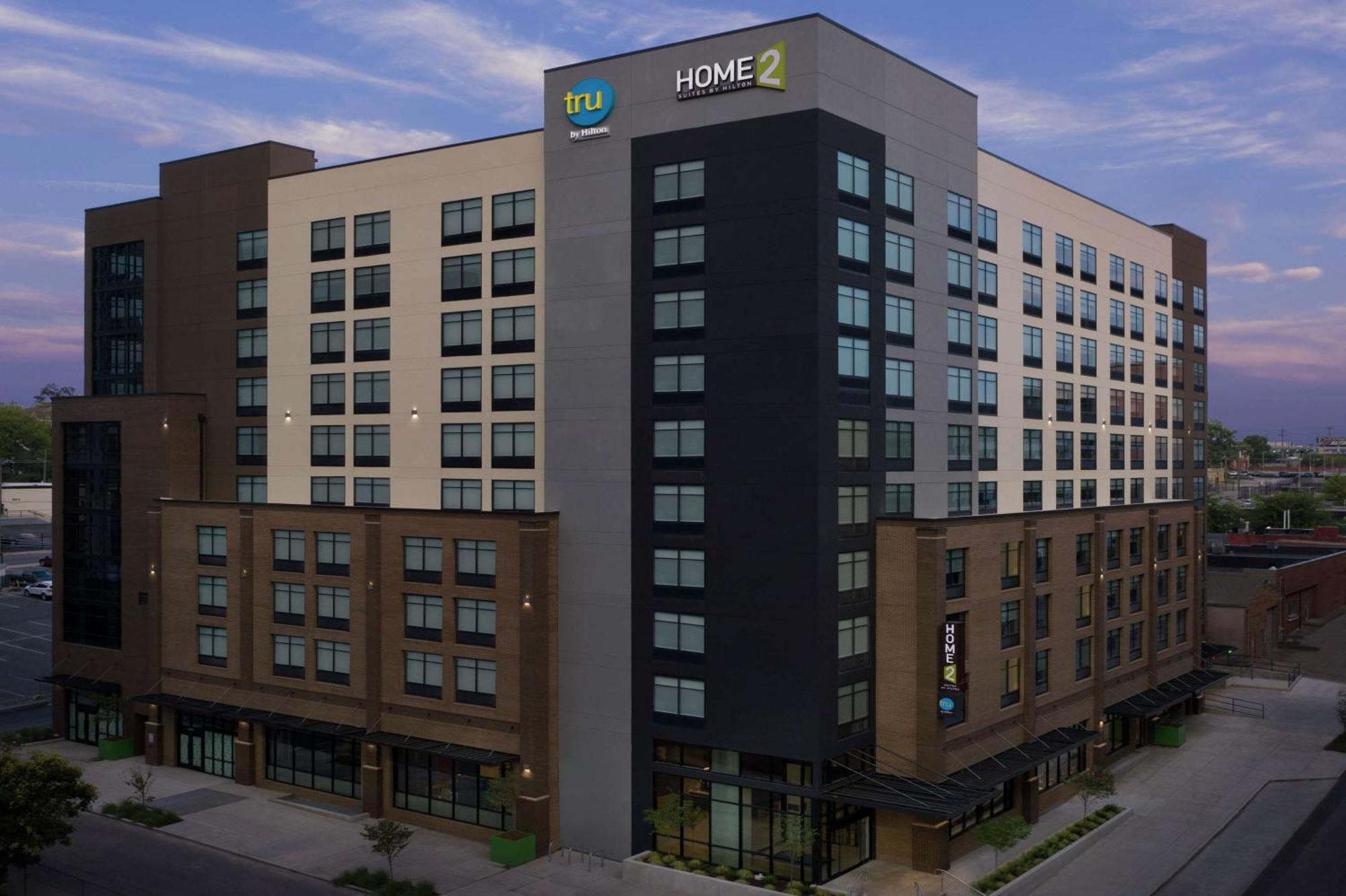 Home2 Suites By Hilton Nashville Downtown Convention Center Buitenkant foto